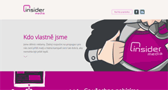 Desktop Screenshot of insidermedia.cz